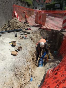 Ureditev Trubarjeve ulice v Laškem 3